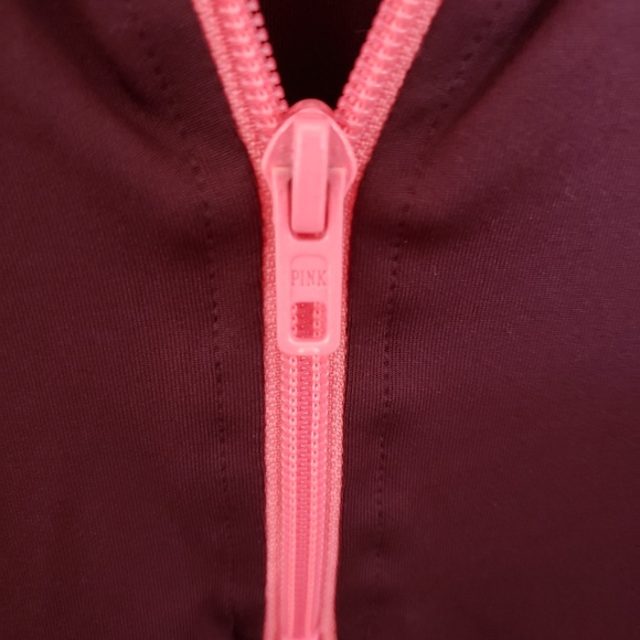 Lightweight Pink Victoria Secret Half Zip Pullover - Picture 7 of 8